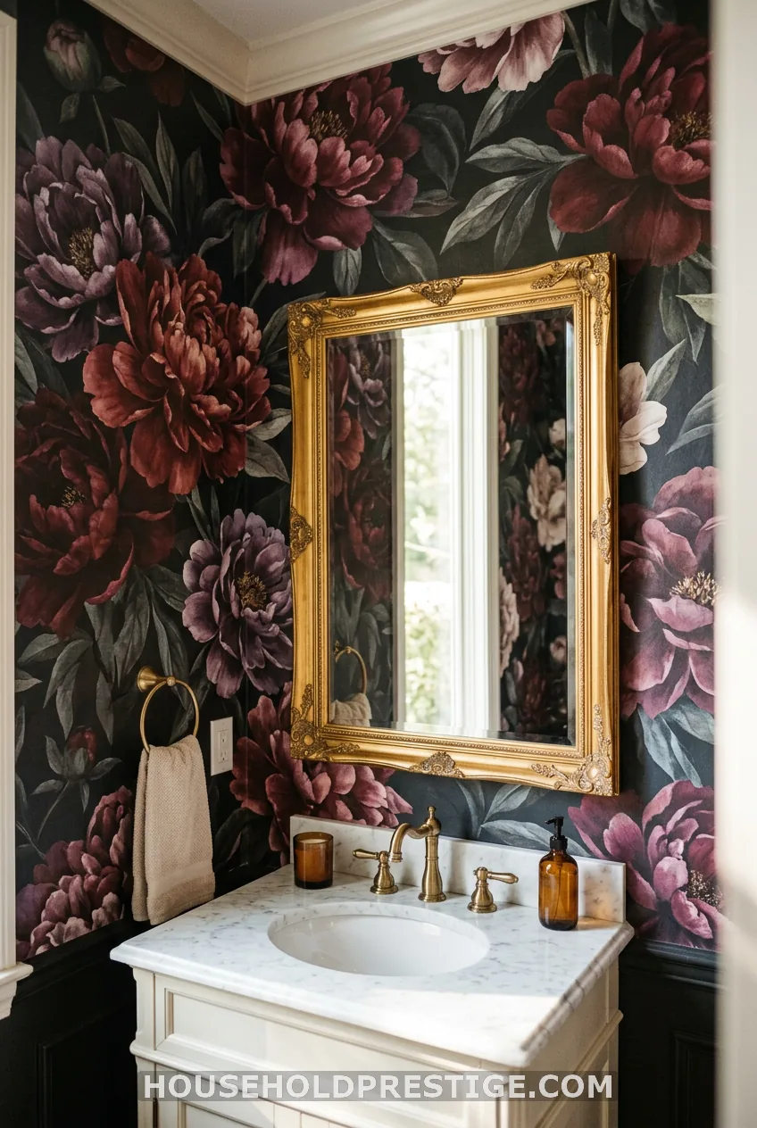 Oversized Moody Floral