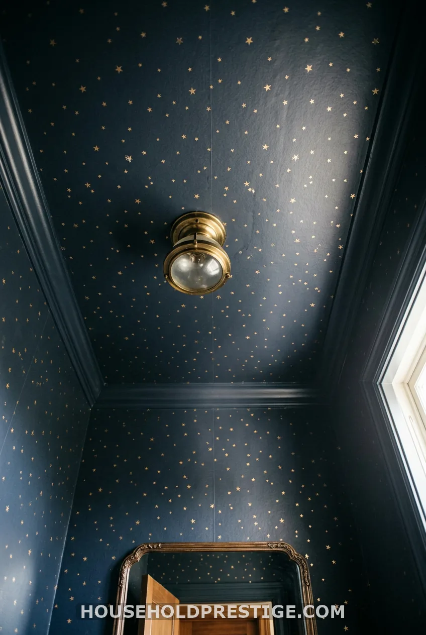 Wallpaper the Ceiling