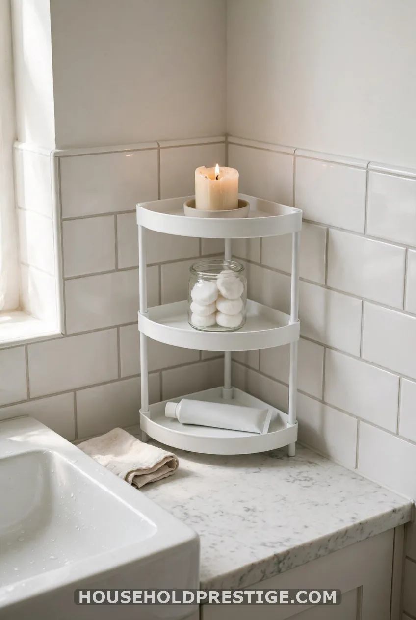 A Corner Shelf or Wedge for the Awkward Counter Corner