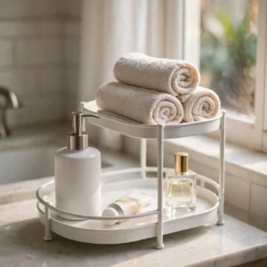 The Two-Tier Tray That Doubles Your Counter Footprint
