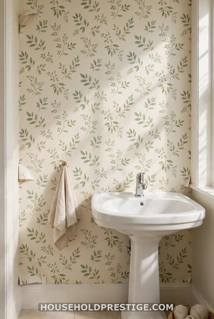 Create a Feature Wall with Removable Wallpaper ($30-$100)