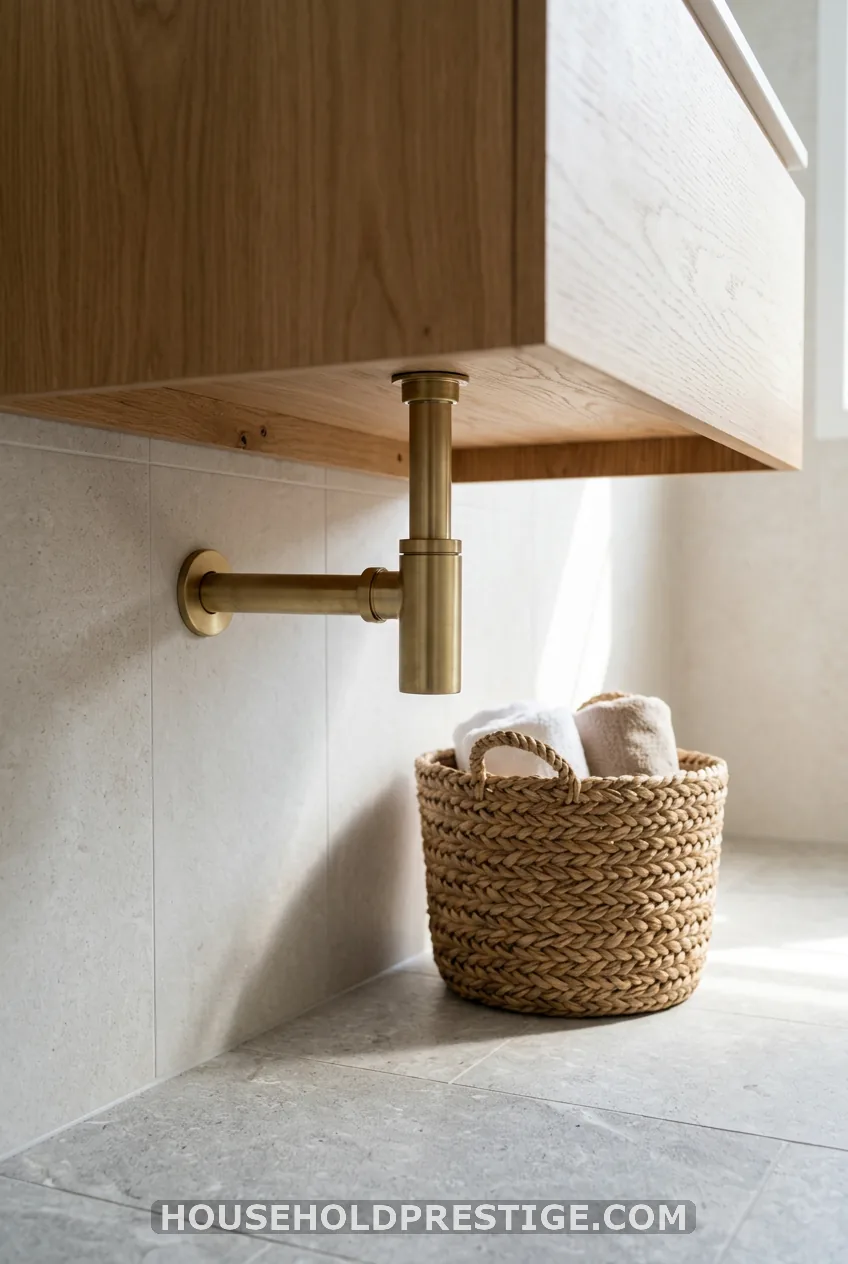 A Floating Vanity With a Hidden or Beautiful Trap