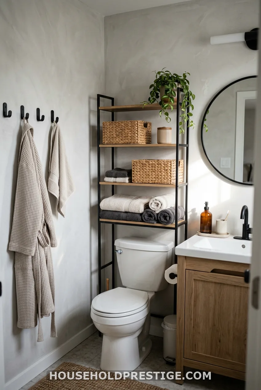 Vertical Storage That Isn't the Vanity