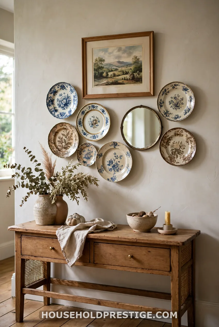 Plates With Mirrors and Art